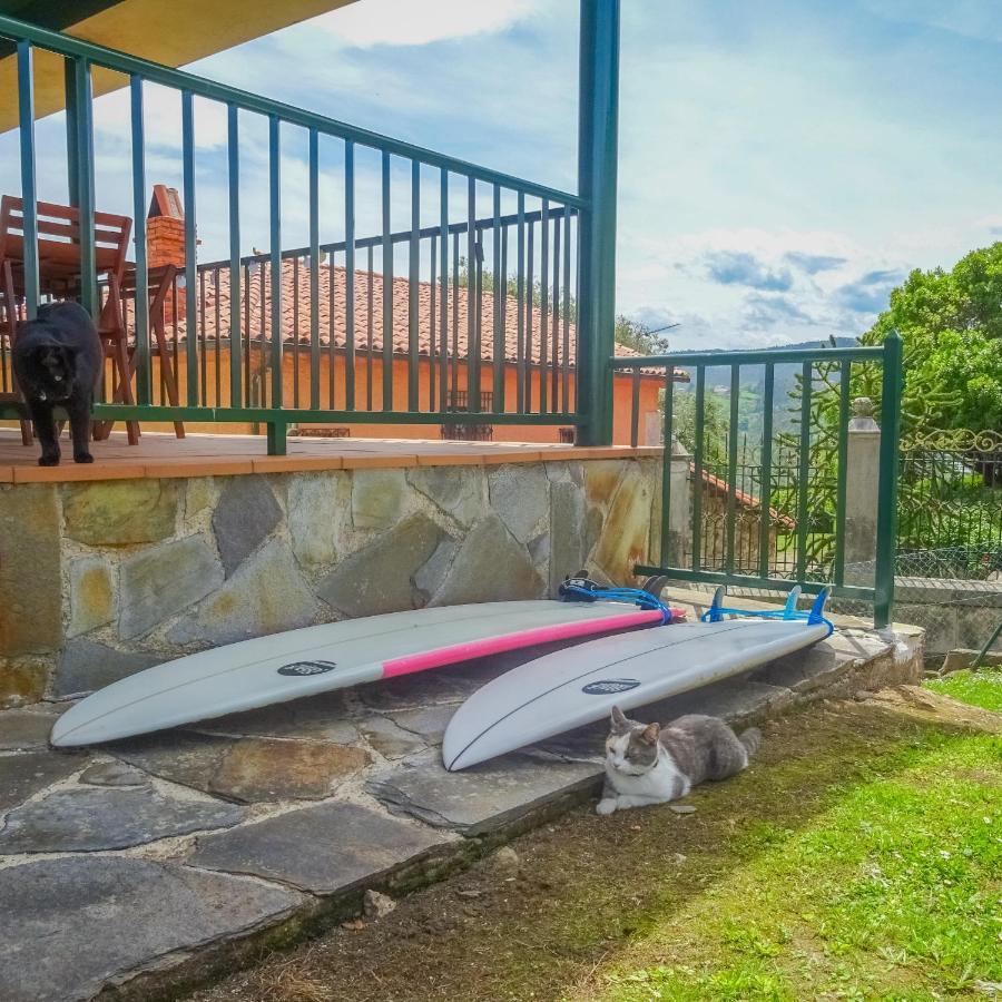 El Gato Gordo - Bike & Surf Hostel Cudillero Εξωτερικό φωτογραφία